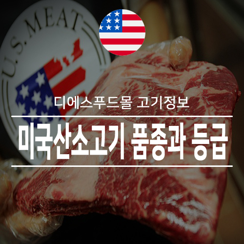 [디에스푸드몰 고기정보]미국산 소고기 품종과 등급
