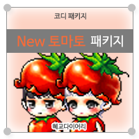  [KMS 캐시] 메이플스토리 코디 패키지 : New 토마토 패키지