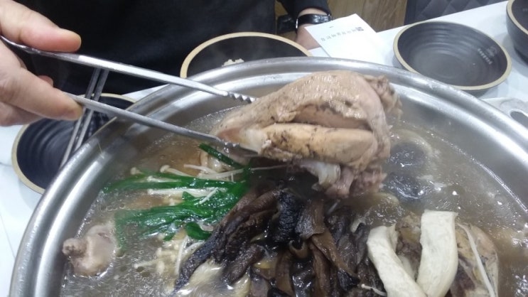  대구 동구 맛집 백숙 참 잘하는  "백참 입석점"에서 참능이닭백숙 먹고 몸보신하고 왔어요^^