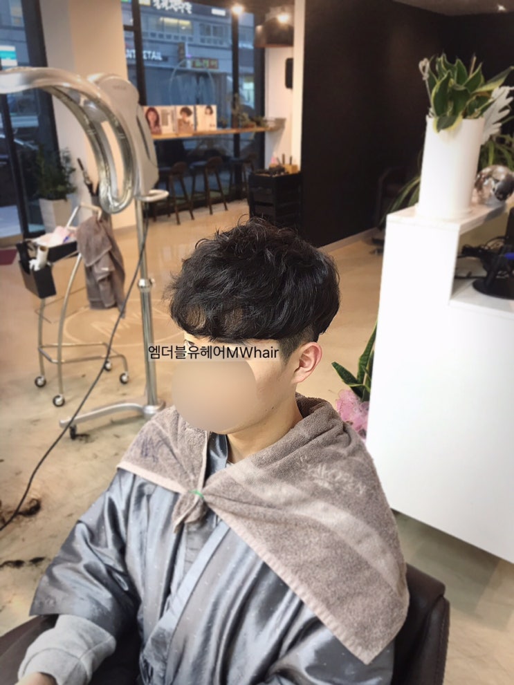  사하구남자머리 스핀스왈로펌 잘하는미용실MWhair엠더블유헤어