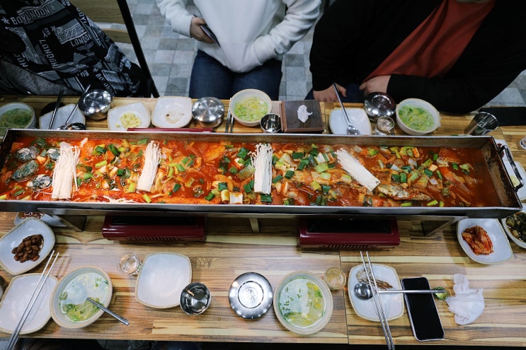  제주여행 이호테우해수욕장 맛집 : 제주마당 (미우새 김건모 갈치조림맛집)