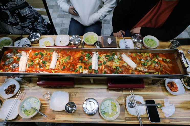 제주여행 이호테우해수욕장 맛집 : 제주마당 (미우새 김건모 갈치조림맛집)