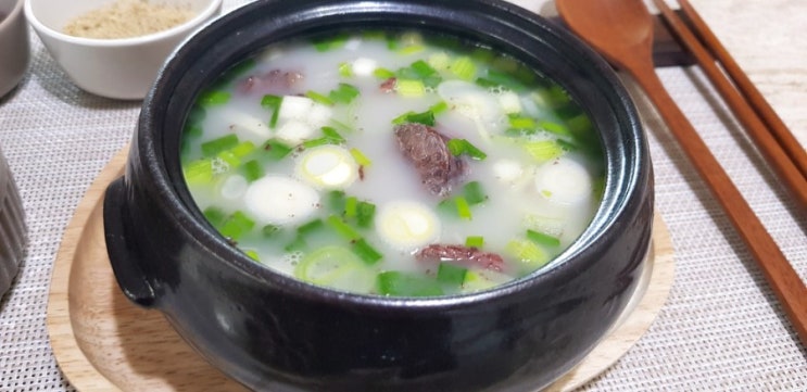  간단하고 맛있는 순대국 만드는법