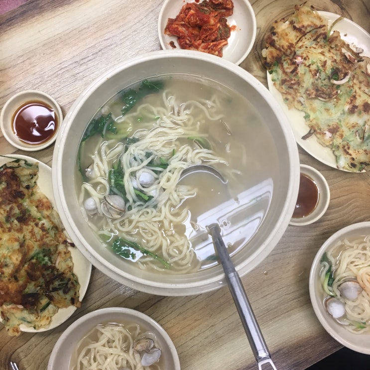  [대전맛집] 오씨칼국수, 물총조개가 한가득인 칼국수