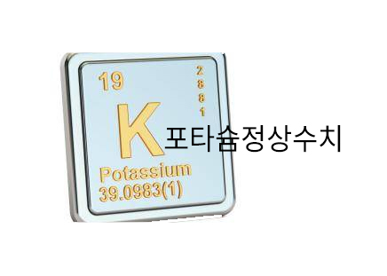  포타슘정상수치 : 말기신부전환자들의 식사요법