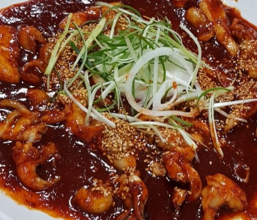  충주 대영베이스 & 대영힐스 주변 맛집 명태어장 ~ 갑오징어조림과 강황밥 조합이 괜찮습니다.