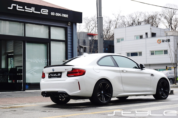  BMW M2 솔라가드프리미엄퀀텀썬팅(재시공)