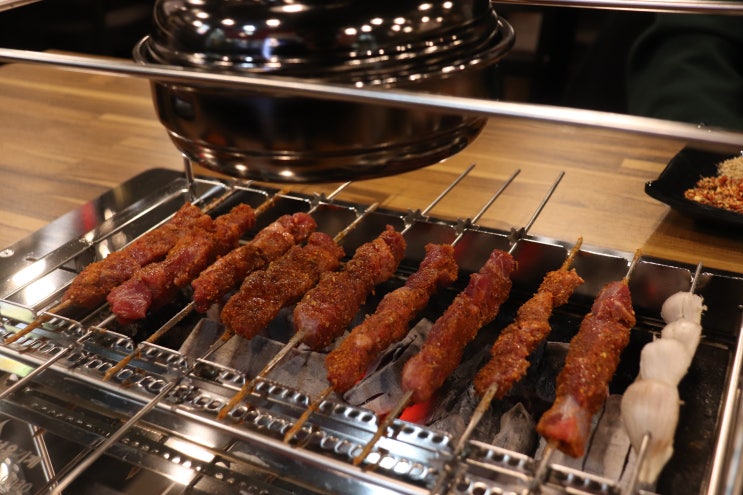  신중동 양꼬치 허가네양꼬치 깔끔하게 좋은 곳