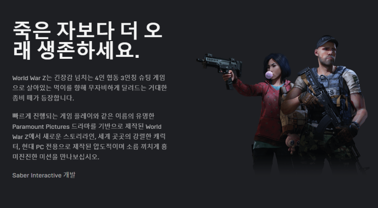  차라리 스팀을 쓰겠다. 에픽스토어 런쳐 리뷰