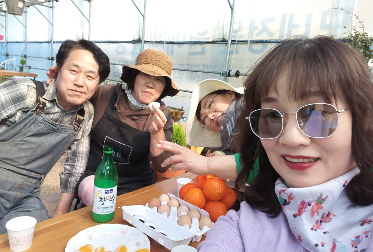  땀 냄새가 향그럽다.