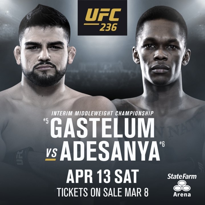  UFC236 가스텔럼vs아데산야 프리뷰
