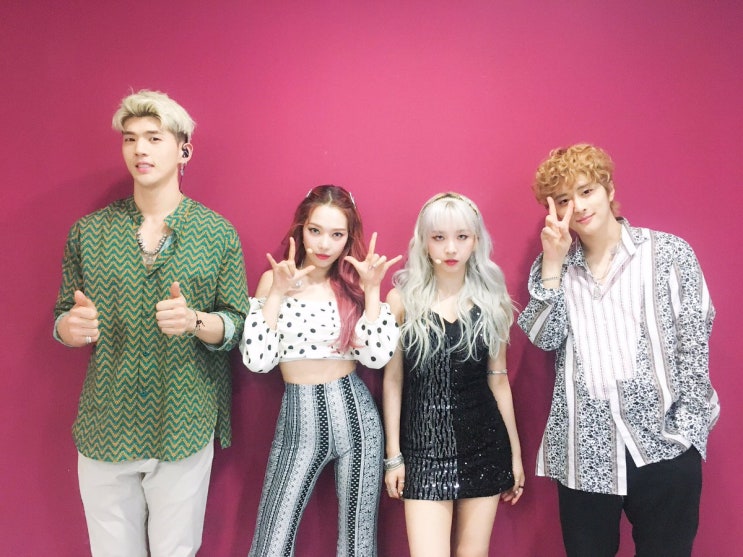  음악중심 막방 2019.04.12.음악중심,KARD _ Bomb Bomb 밤밤