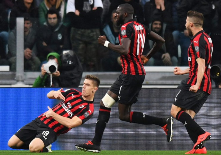  Serie A 04.14(일) AC밀란 : 라치오