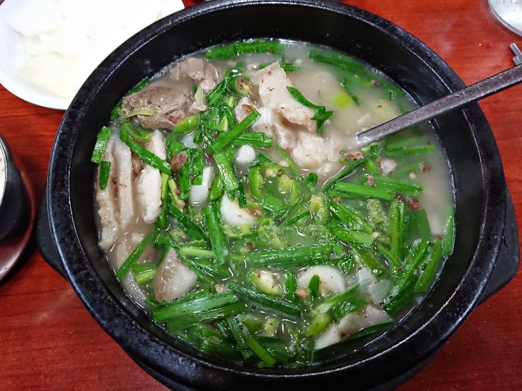  서울 당주동/광화문역 '광화문더덕순대' 순대국