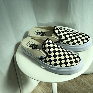 [반스 슬립온 뮬] VANS MULE 반스 슬립온 뮬 블랙 체크