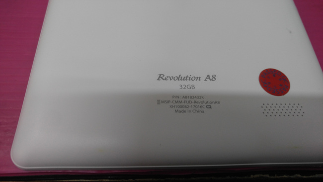  [IMUZ 아이뮤즈 태블릿 수리] IMUZ μPAD 뮤패드 REVOLUTION A8 레볼루션 A8 강화유리(터치패널) 파손 불량 수리 완료-퓨라이더 태블릿수리