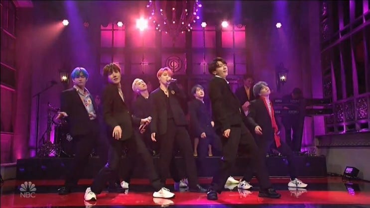  BTS SNL #컴백 #작위시 #MICDROP