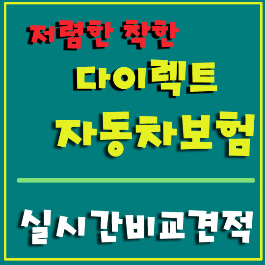  자동차보험계산 특별가공개