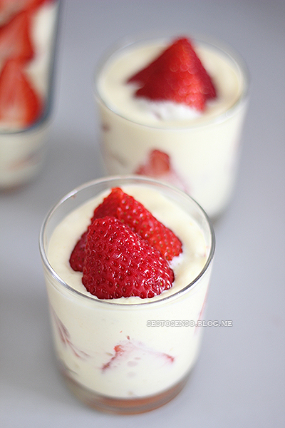  딸기 티라미수 Tiramisu' alla Fragola