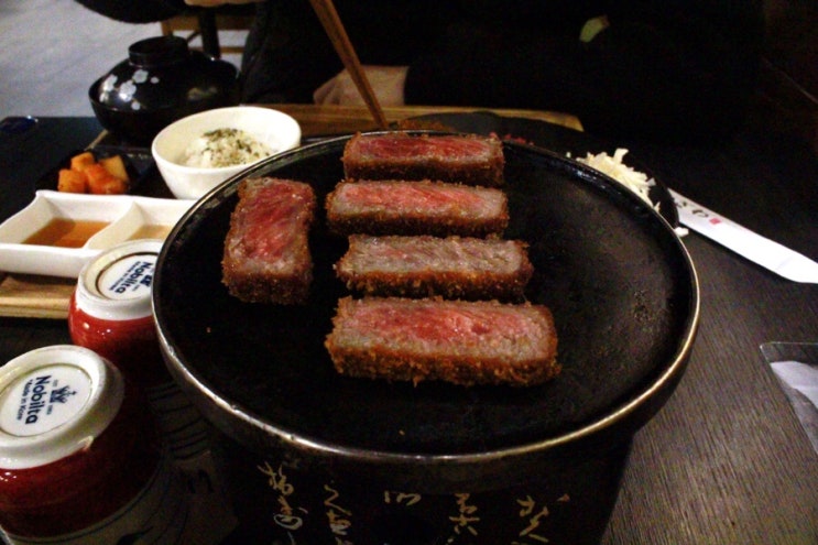  [이자와명동점] 일본에서 줄서서 먹었던 규카츠! 명동에서 드디어 영접️ / 명동 일식 맛집 이자와 방문 후기 :)