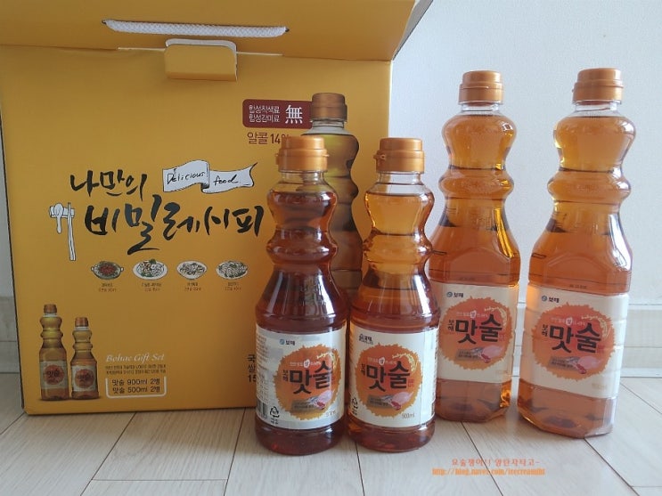  맛술 요리술 [보해양조] 보해 맛술 900ml, 500ml