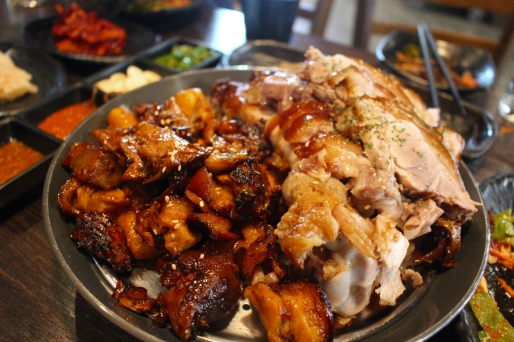  대전 족발 맛집 봉명동 마녀족발 저녁모임했어요