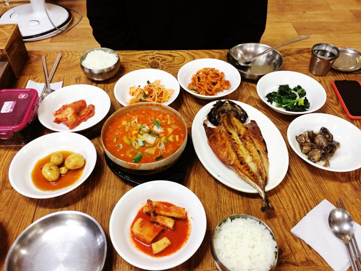 광주 신안동 맛집 진식당(생선구이, 애호박찌개)