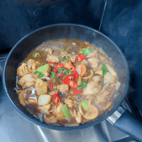  안동 찜닭 황금레시피 핵꿀맛 냉장고 속 재료 털어 먹기!
