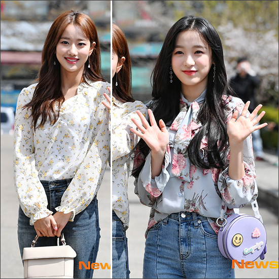  BBYB 틴디백으로 더 화사해진 에이프릴 나은, 진솔 봄스타일링!