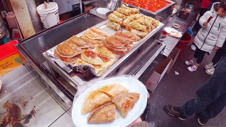  대전 중앙시장 맛집 홍가네 풀빵집