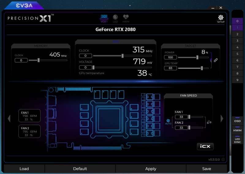 그래픽카드 오버클럭, EVGA PrecisionX1 사용법 : 네이버 블로그