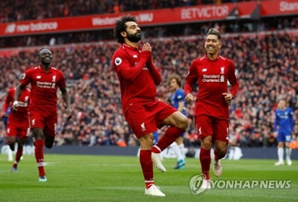마네·살라흐 연속골…리버풀, 첼시 제압하고 EPL 선두 질주 마네·살라흐 연속골…리버풀, 첼시 제압하고 EPL 선두 질주