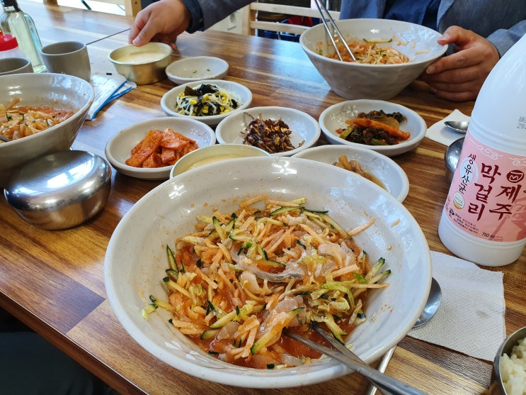 서귀포 보목동 포항식물회 도다리물회맛집 볼레낭개 서귀포 보목동 포항식물회 도다리물회맛집 볼레낭개
