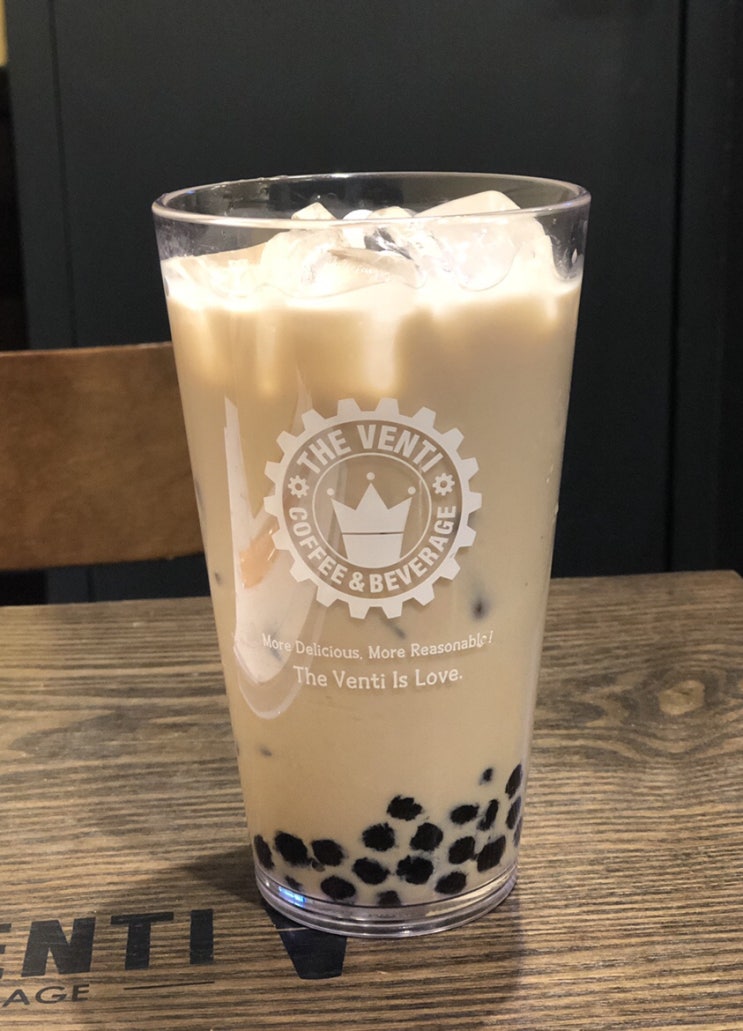  The Venti 더벤티 밀크티버블티 후기!