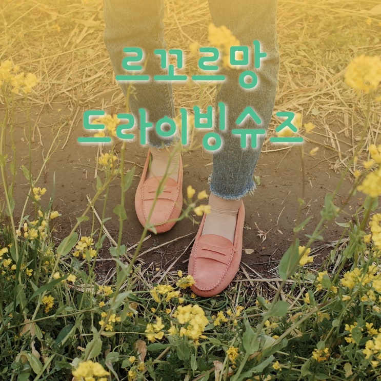  르꼬르망 드라이빙슈즈 :: 이쁜데 편하다!  기다린 보람이 있어