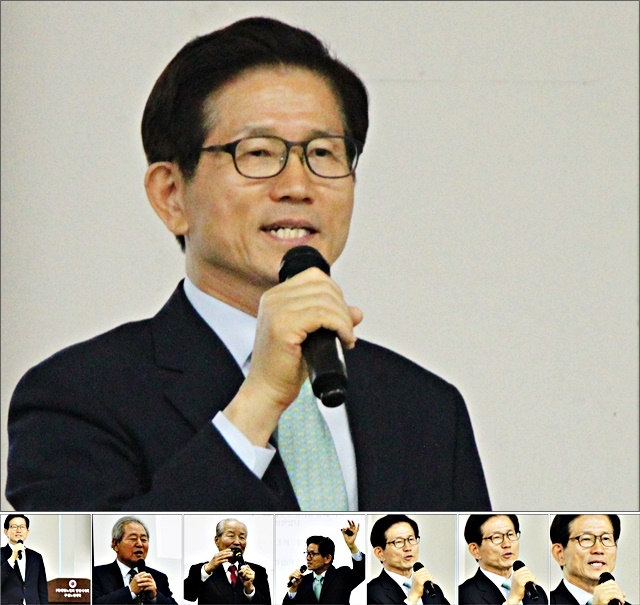  '문재인은 감옥에 잡아넣어야 할 사람, 도올 김영옥은 화적떼"