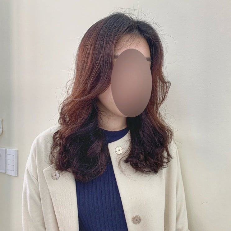  순천 미용실 란샵 실장 선정쌤 미디움레이어드펌 손질 정말 쉬어요 !!