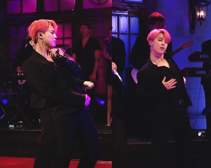  방탄소년단 지민(JIMIN)" 완벽한 'SNL'컴백무대...美스포트라이트받으며  독보적 트렌드 장악!