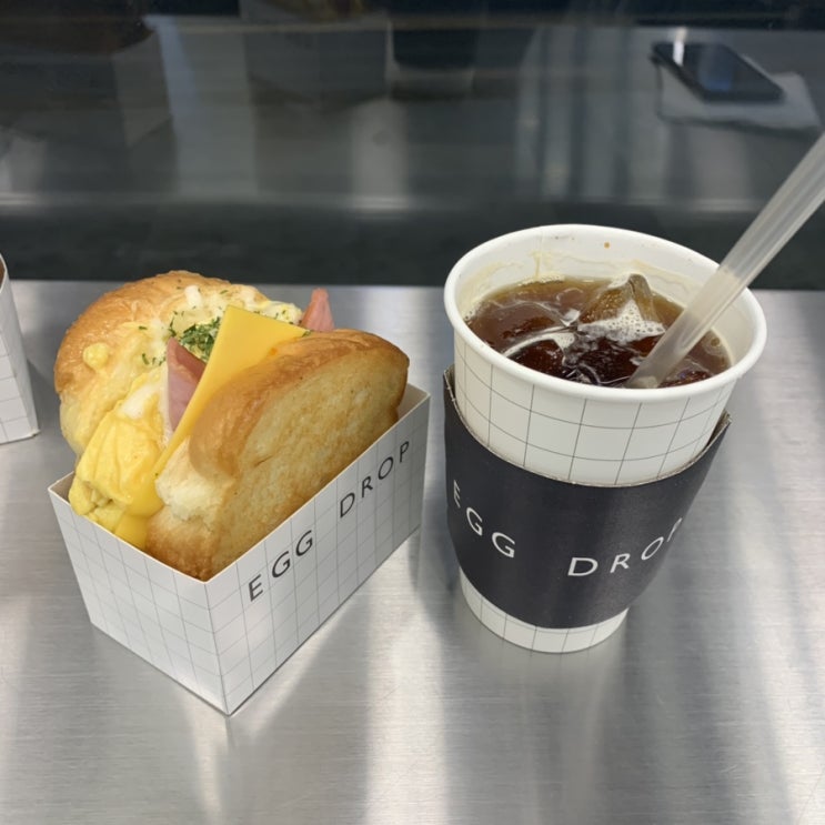  [강남/신논현] 살찌기 싫은데 맛있는거 먹고 싶을 때? 에그 샌드위치, 에그드랍 후기_듀베리수정