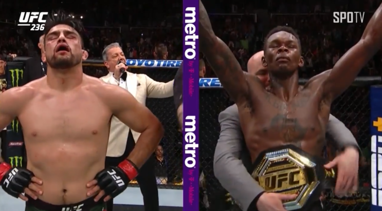  UFC236 때늦은 간단 리뷰 - 매에는 장사 없다