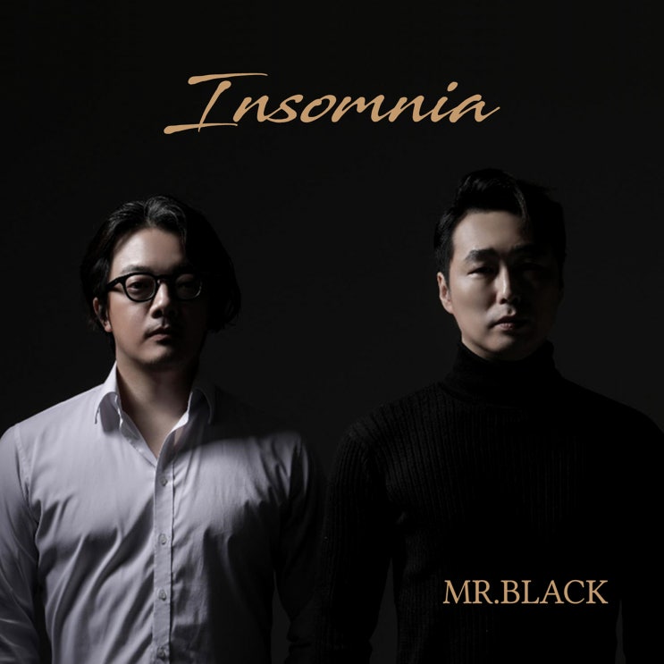  피아노&첼로 남성 듀오 '미스터블랙' 2집 앨범 'Insomnia(불면증)'