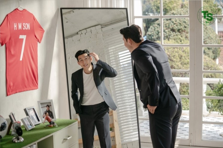  TS샴푸 손흥민 광고 비하인드 컷 대방출