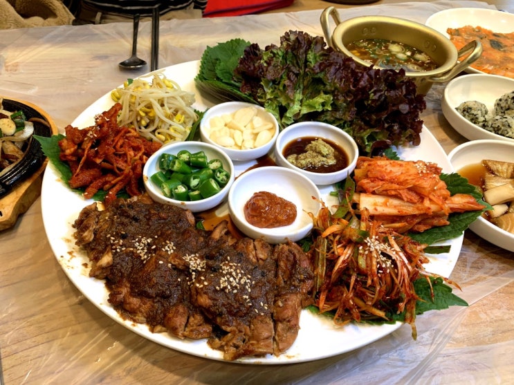  포항 장성동맛집 ,포항최초 닭보쌈! 수탉본점