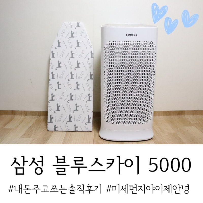 삼성 공기청정기 블루스카이 5000 : AX60R5580WFD_직접 돈주고 사서 쓰는 후기