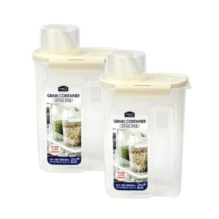  [한정특가] [락앤락] 도어포켓 잡곡통 (2Kg) 1+1