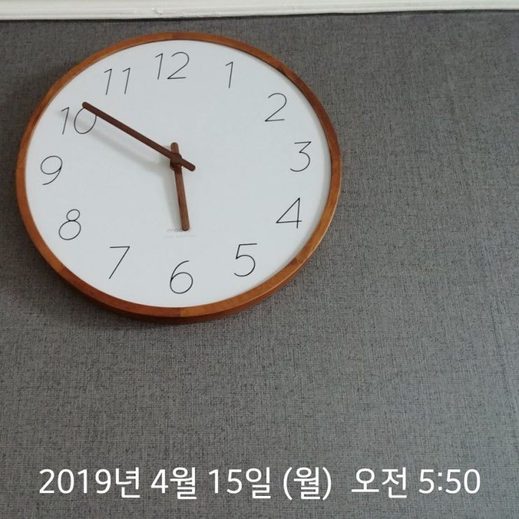  4월 셋째주: 워킹맘 아침 자기개발의 시간 (아침운동, 이번주 독서)