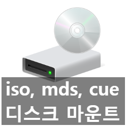무료 디스크 이미지 iso, mds 마운트 프로그램 WinCDEmu 다운로드와 사용법