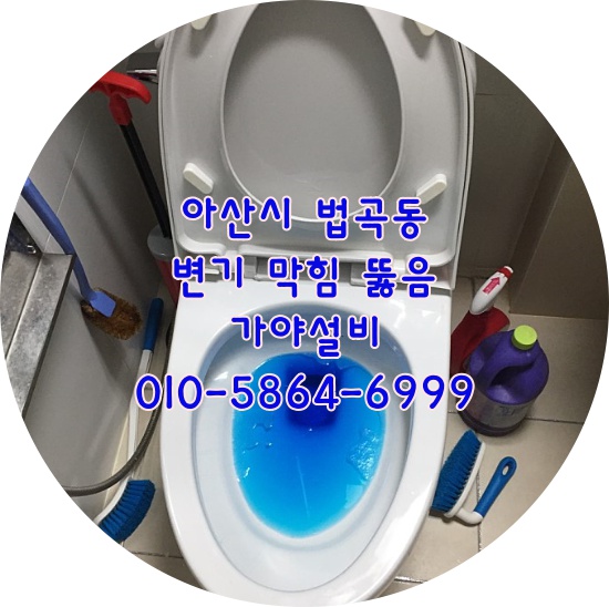  아산 법곡동 아람채아파트 변기막힘 변기에폼클린저가 빠졌어요 아산변기뚫음