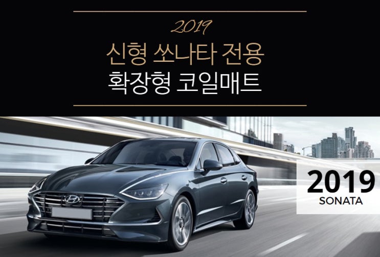  2019 신형쏘나타 DN8 코일매트