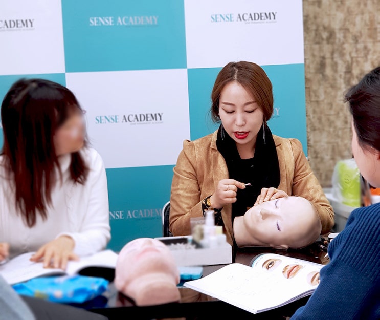  반영구화장수강 특허교육과 데모시스템을 통해 센스완성